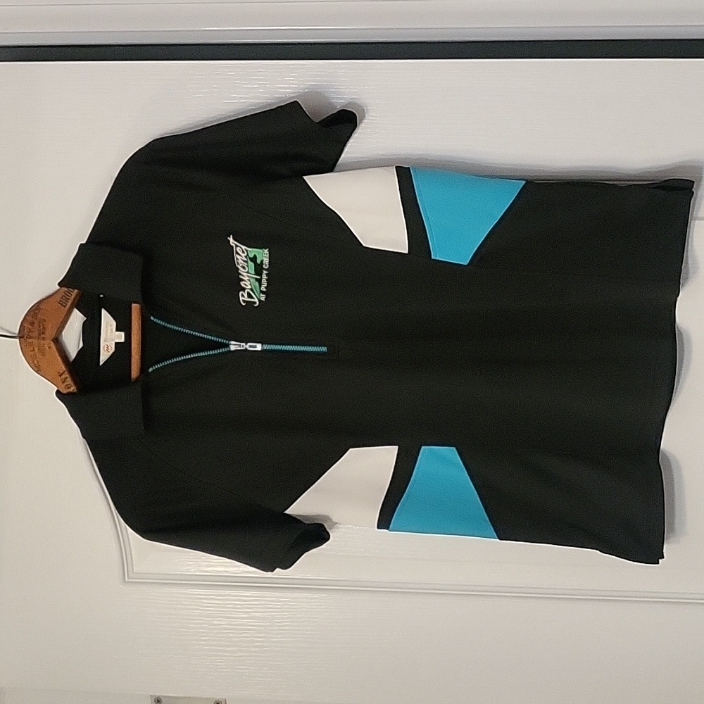 Monterey Golf Shirt - Bayonet at Puppy Creek - size M - GUC - K